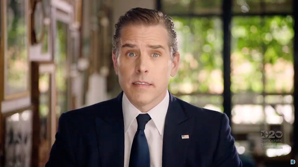 Hunter Biden, syn demokratického kandidáta Joea Bidena.