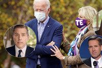 Bidenova rodinná pouta: Starší syn zemřel, mladší dělá problémy, manželka Jill oporou