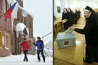 1. den volebního finále: Slušná účast, na Šumavě došly lístky kvůli lyžařům