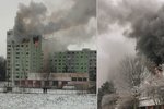 Požár bytového domu v Bratislavě v mnohém připomněl nedávnou tragédii ve slovenském Prešově.