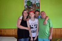 Hasič Shrek pomáhá autistovi Vaškovi (14): Na cyklozávod mu ale chybí závodníci