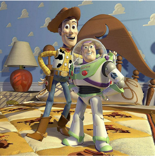 Woody z animované pohádky Příběh hraček.