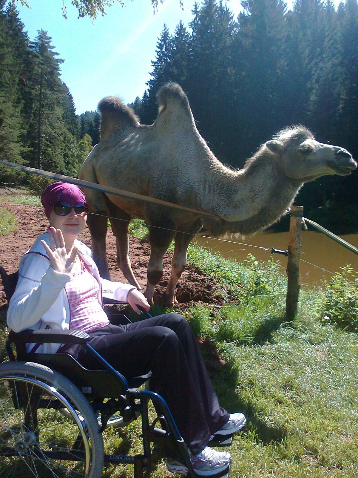 Po probuzení byla dlouhé měsíce upoutána na invalidní vozík.