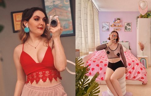 Ženě vyrostlo pouze jedno prso. Díky handicapu se stala slavnou influencerkou
