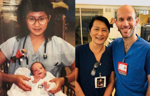 V lékaři poznala dítě, kterému kdysi zachránila život! Po třiceti letech si pamatoval její jméno