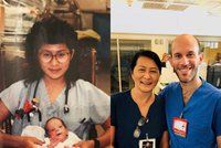 V lékaři poznala dítě, kterému kdysi zachránila život! Po třiceti letech si pamatoval její jméno