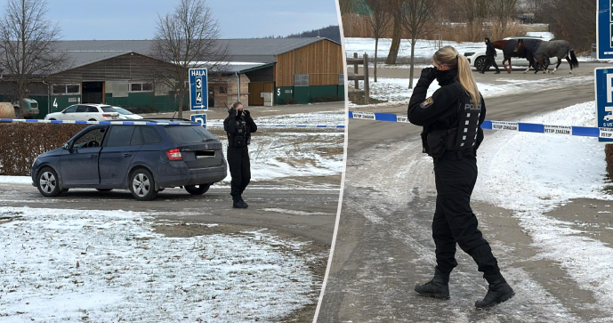 Na ulici na Příbramsku leželo mrtvé novorozeně. (7.1.2026)