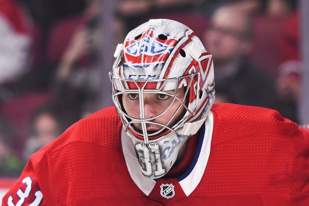 Jednička hokejistů Montrealu Canadiens Carey Price