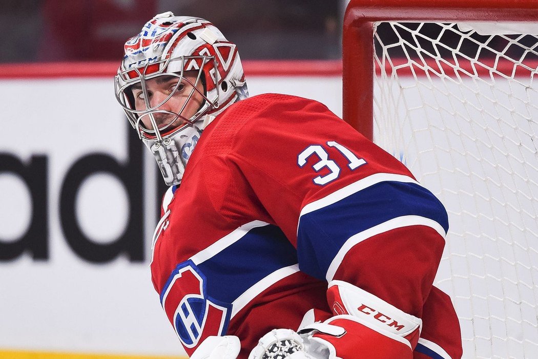 Jeden z nejlepších brankářů současnosti Carey Price