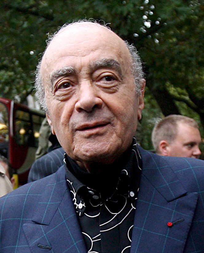 Otec Dodiho, egyptský miliardář Mohamed Al Fayed