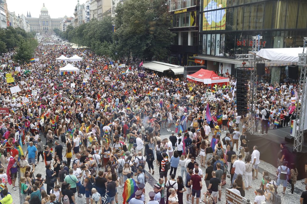 Prague Pride v Praze. (12.08.2022)