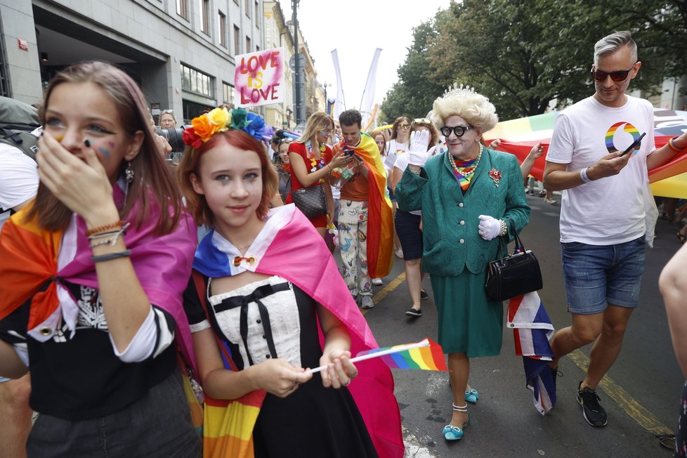 Prague Pride v Praze. (12.08.2022)