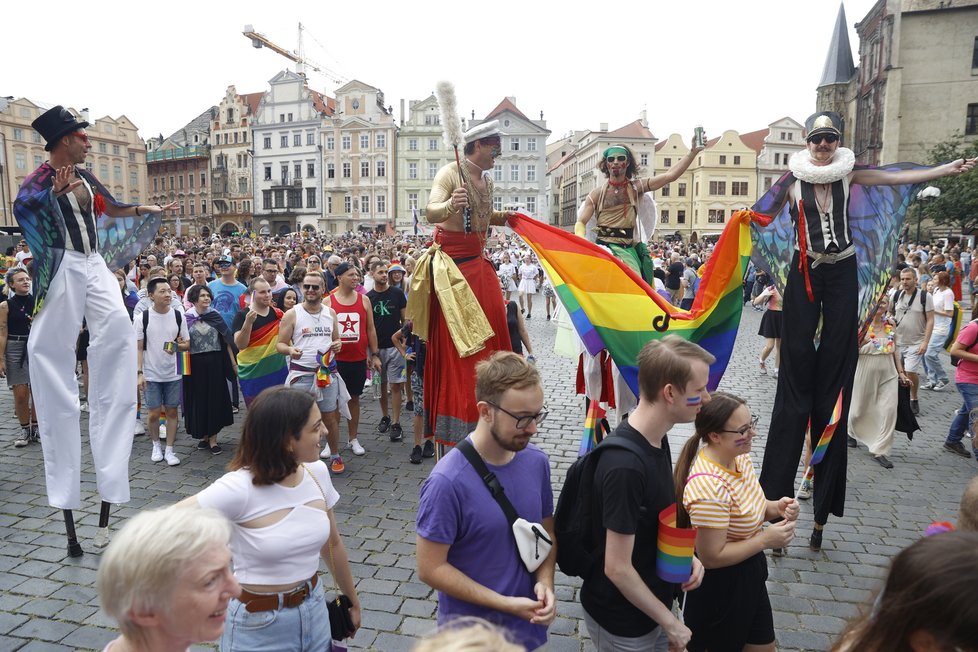 Prague Pride v Praze. (12.08.2022)