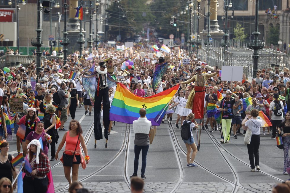 Prague Pride v Praze. (12.08.2022)