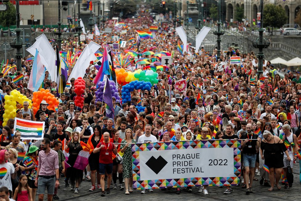 Prague Pride v Praze. (12.08.2022)