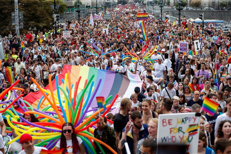 Prague Pride v Praze. (12.08.2022)