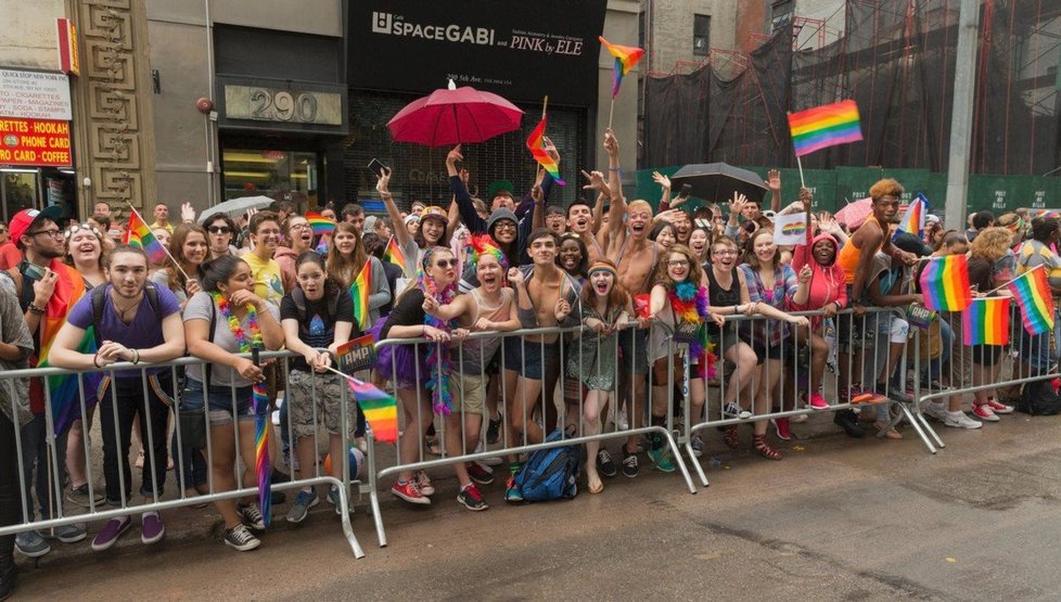 LGBT průvod v New Yorku