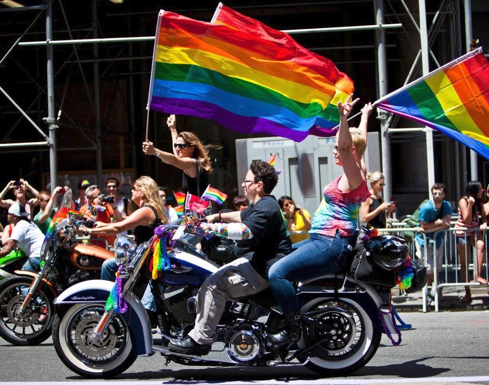 LGBT průvod v New Yorku