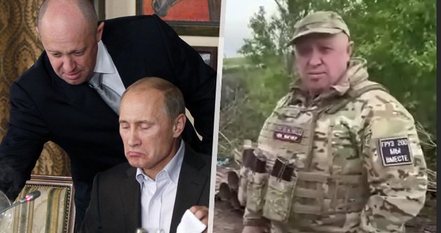 „Děduška v bunkru, naprostý de*il.“ Pustil se šéf Wagnerovců Prigožin ostře už i do Putina?
