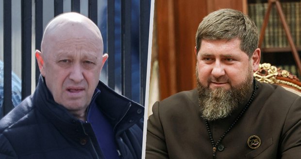 Skutečný důvod vzpoury? Prigožinova msta, že dceři nedali pozemky, tvrdí čečenský vůdce Kadyrov