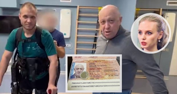 Co odhalila razie u Prigožina: Dvojníci, falešné pasy i VIP léčba u Putinovy dcery 