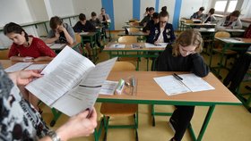 Jednotné přijímací zkoušky na střední školy (12. duben 2018)