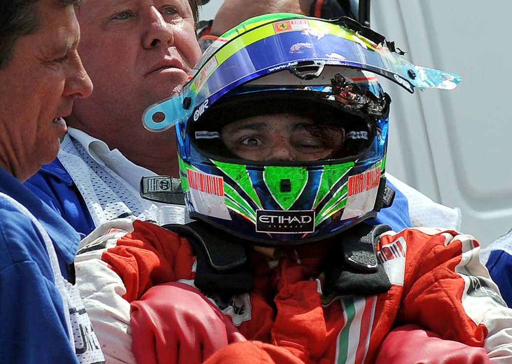Nehoda Felipeho Massy ve Velké ceně Maďarska 2009