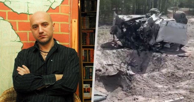 V autě ruského propagandisty vybuchla bomba. Prilepin se chlubil zabíjením na Ukrajině 