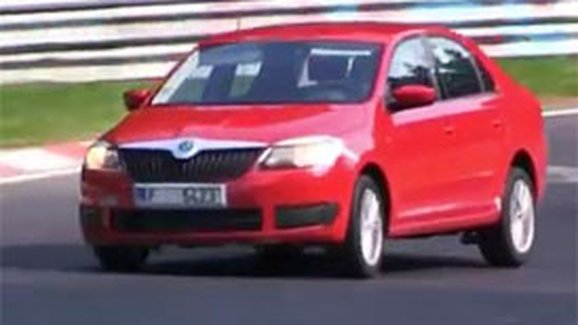 Video: Škoda Rapid natočena na Nürburgringu!