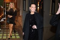 Divoký večírek pořadu Showtime: Sexy Perkausová a Gavriely i polibek Absolonové