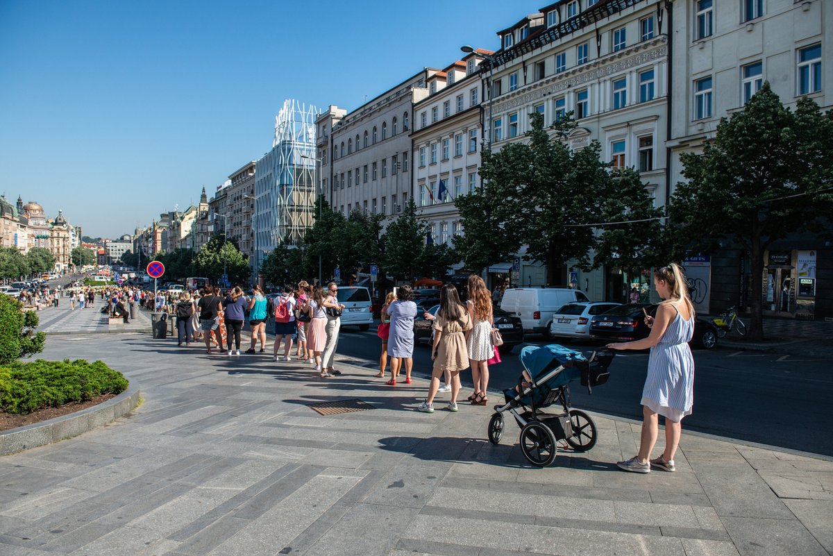 Otevření Primarku v Praze