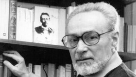 Primo Levi na konci svého života.