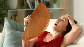 Letní vedra  mnoha ženám v menopauze  ještě zhoršují pocení  a návaly. 
