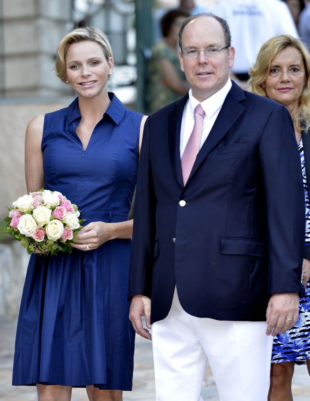 Monacký kníže Albert II. s ženou Charlene.