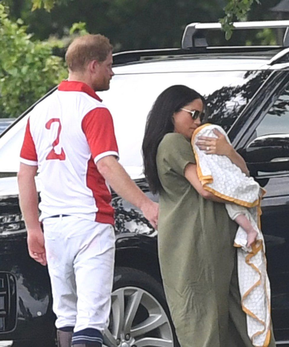 Šťastná rodinka: Meghan, Harry a Archie.