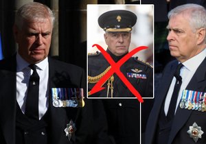 Princ Andrew musel mít na sobě sako místo uniformy