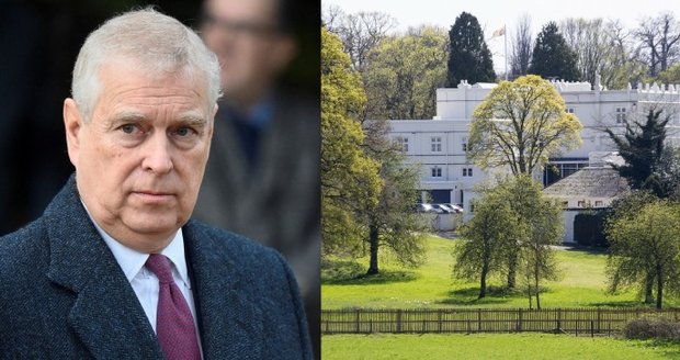 Princ Andrew sídlo opustit nechce.