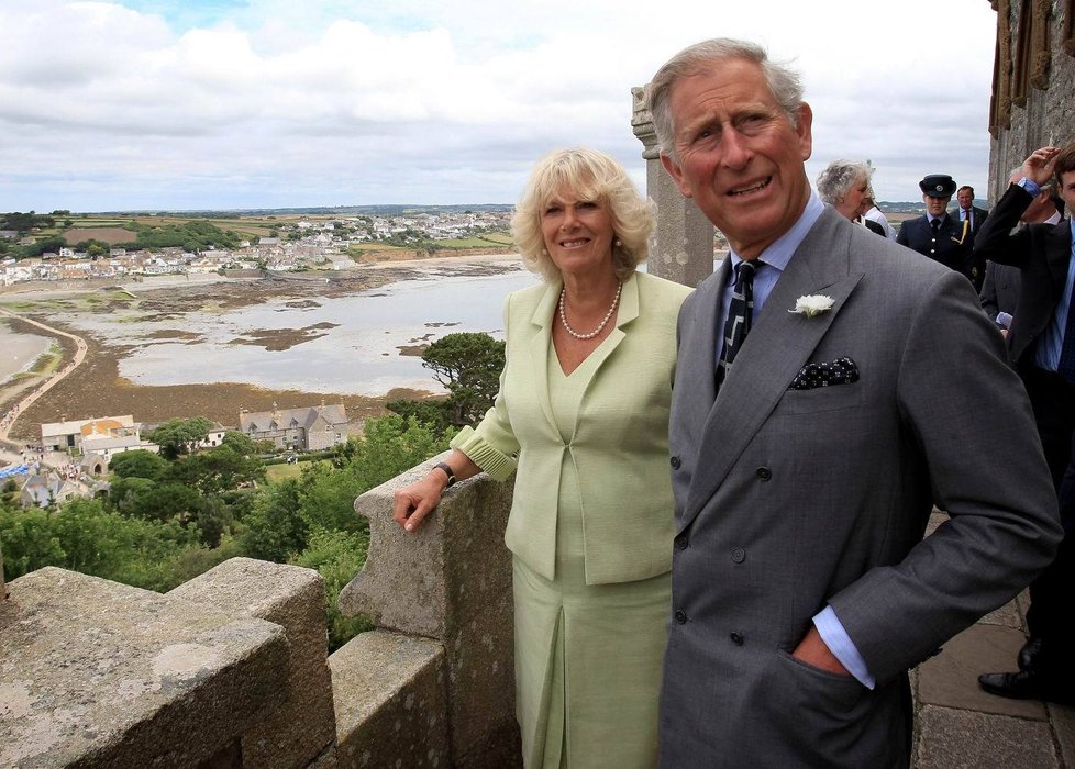 Charles a jeho druhá žena Camilla