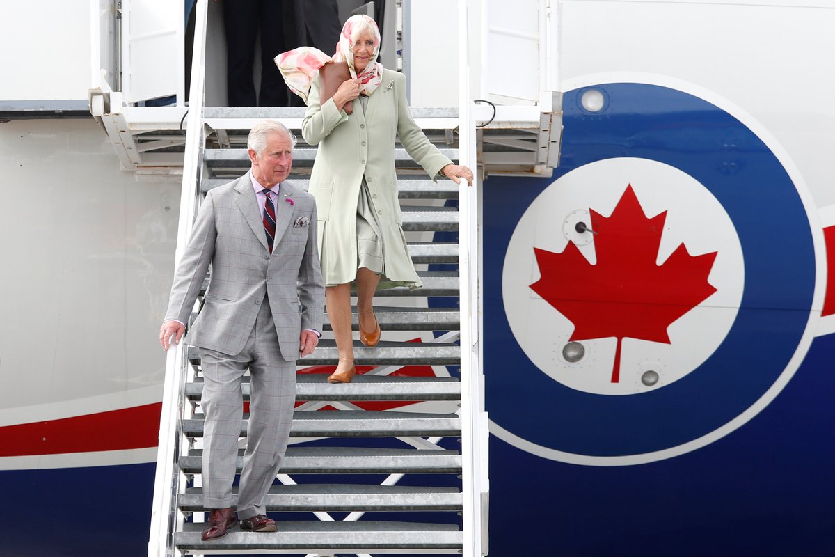 Princ Charles s manželkou Camillou na návštěvě Kanady