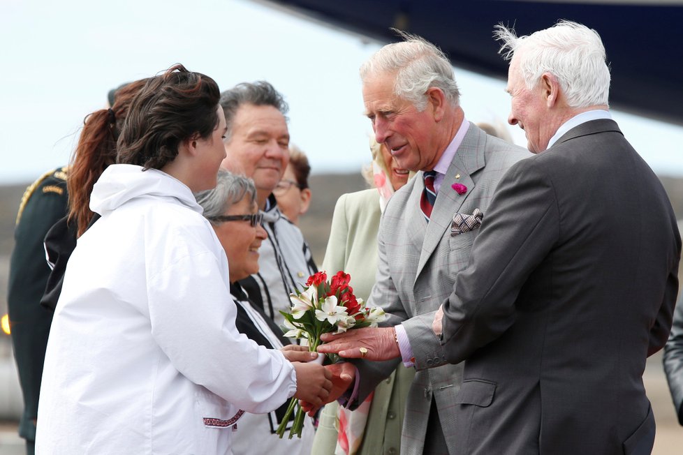 Princ Charles s manželkou Camillou na návštěvě Kanady