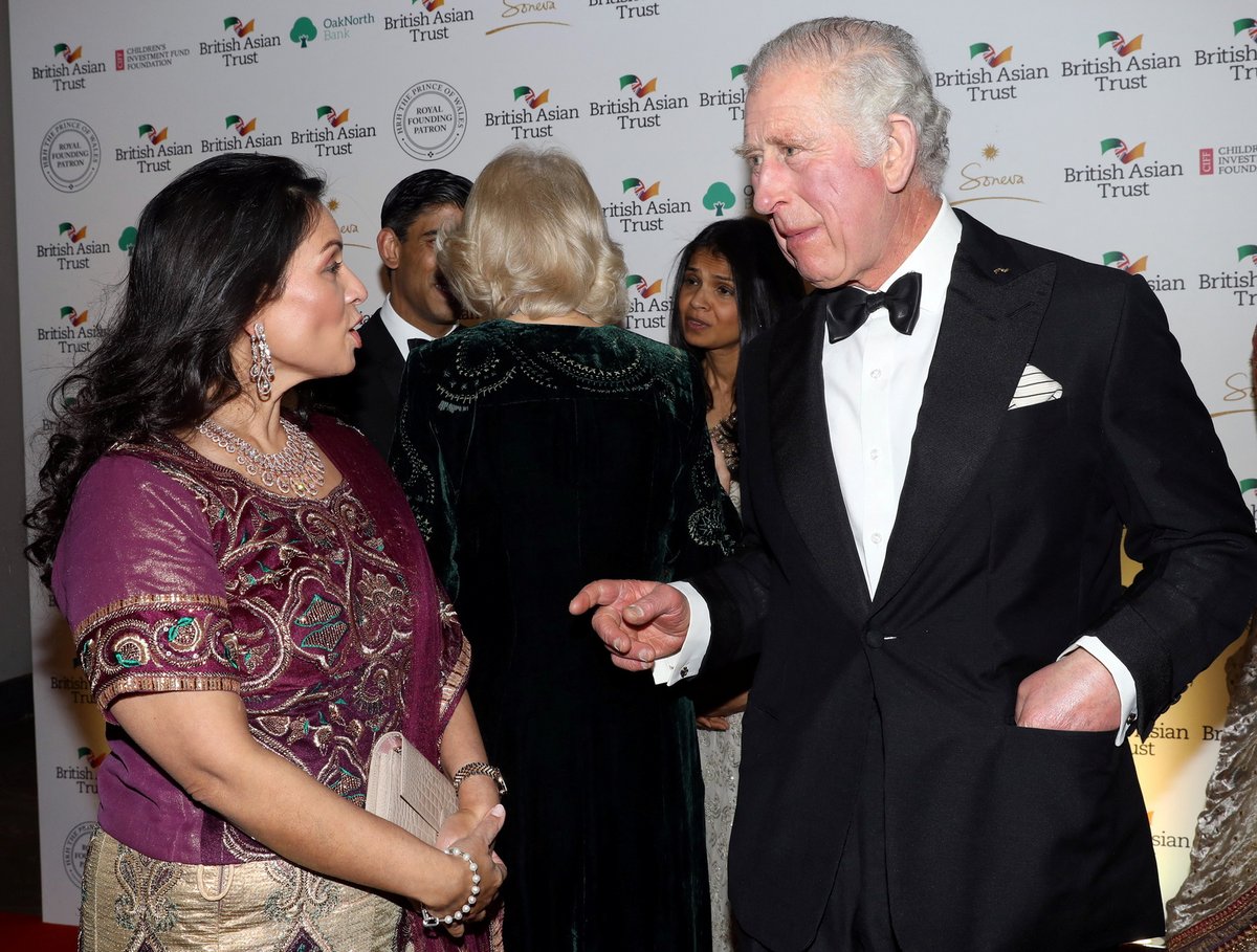 Princ Charles a Camilla na akci British Asian Trust