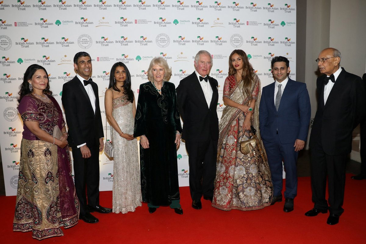 Princ Charles a Camilla na akci British Asian Trust