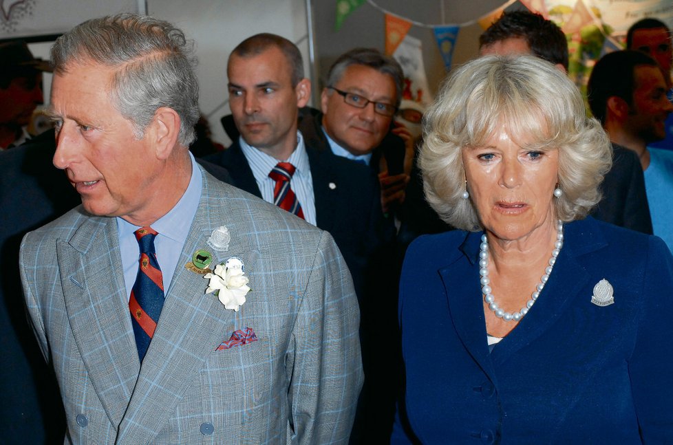 Charles a jeho druhá žena Camilla