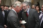 Princ Charles na setkání v Irsku