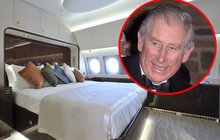 Letadlo prince Charlese: Neuvěříte, co všechno v něm má schované!