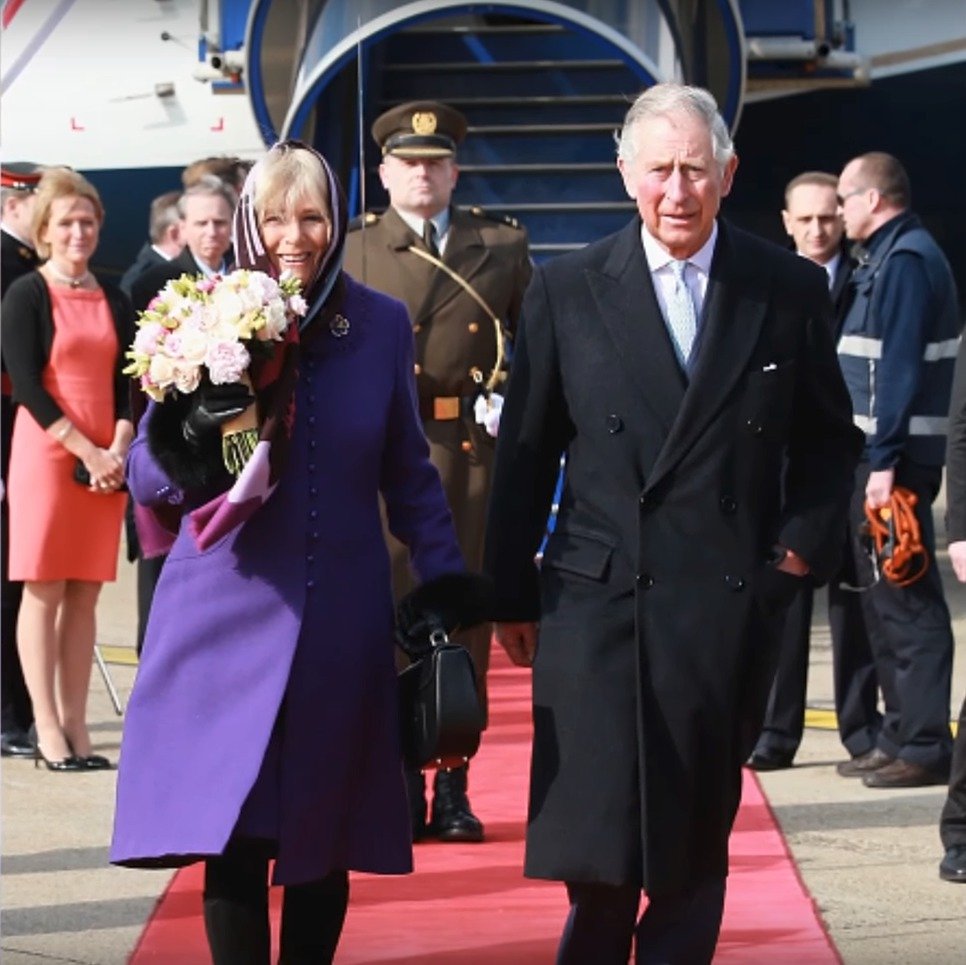 Princ Charles  a jeho žena Camilla.