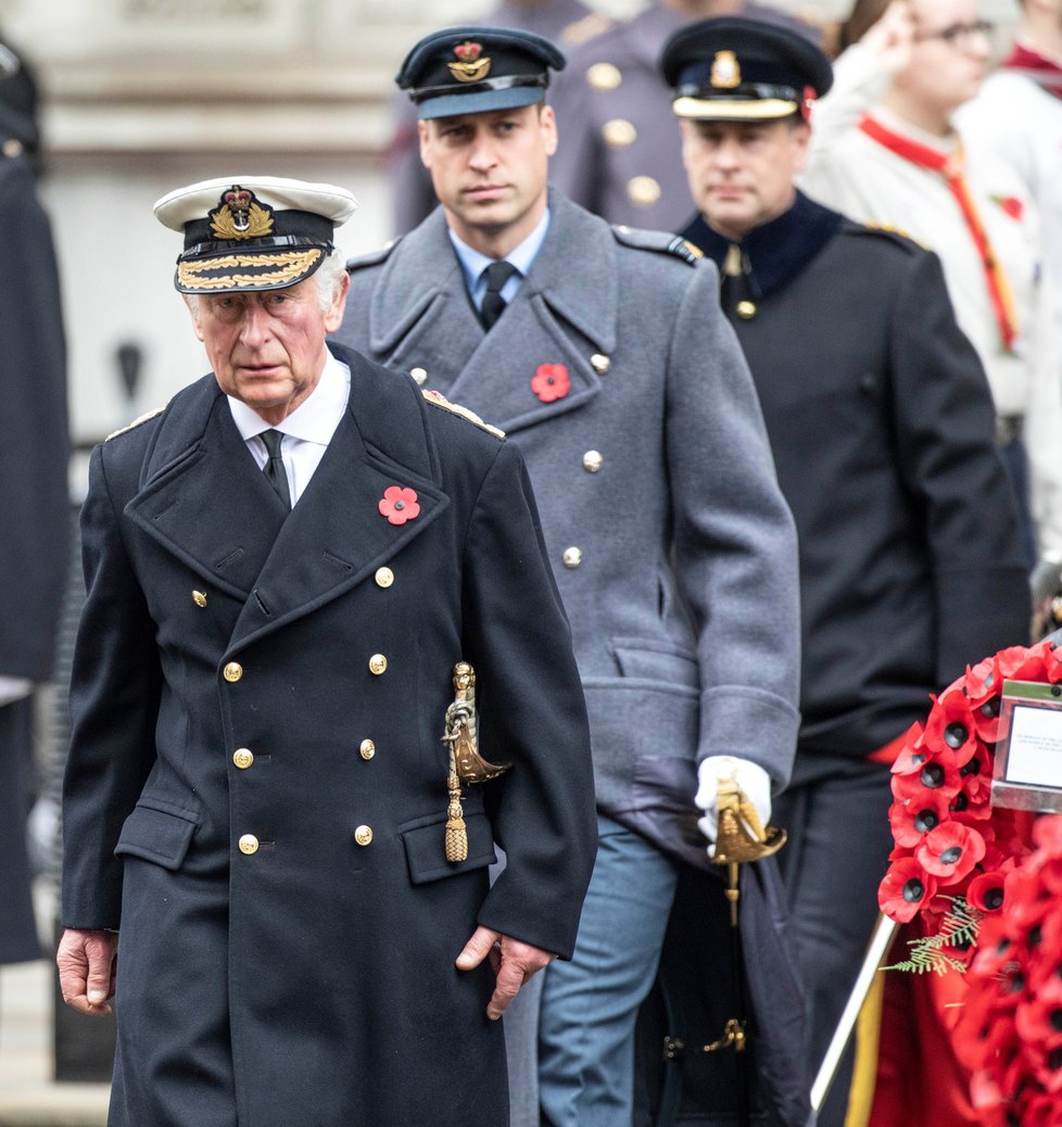 Princ Charles na Remembrance Dayi