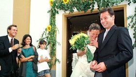 Svatba lichtenštejnského prince Constantina na Slovensku v roce 1999