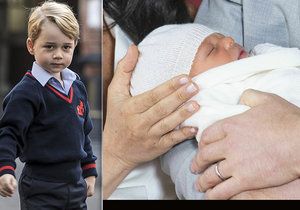 Malý princ George provalil jméno svého nového bratrance už v lednu!