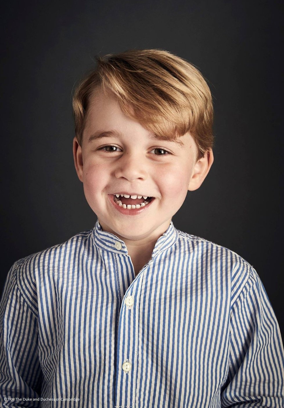 Princ George slaví čtvrté narozeniny.